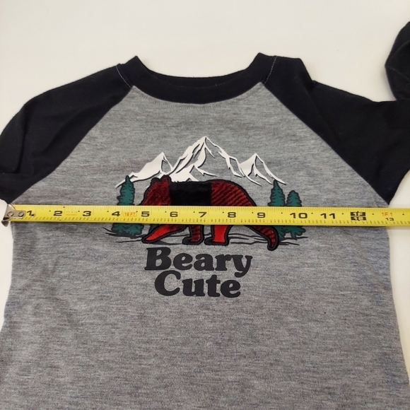NWT Unisex Childs Holiday #FAMJAMS Beary Cute Bear Tee Size 2T/3T - Picture 7 of 11